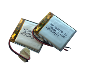 KPL403035 3.7V 300mAh battery