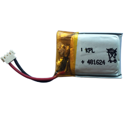 KPL481624 3.7V 120mAh battery