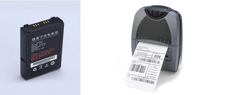 便携式打印机电池